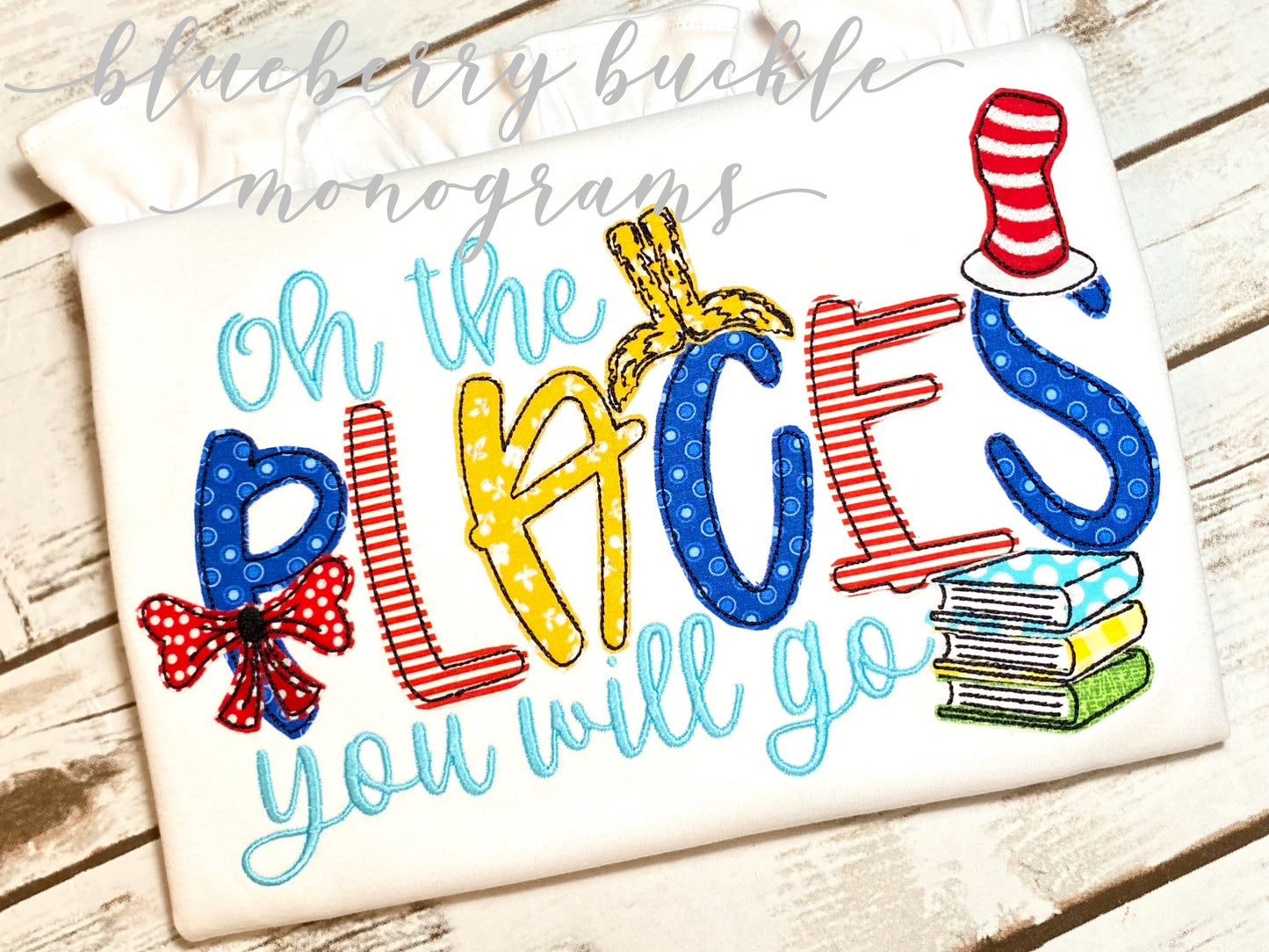Read Across America Shirt, Oh the Places, School Reading Day